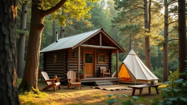 Investir dans la toile et bois : guide d'achat pour exploitants de camping